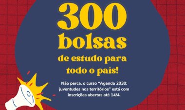 Inscrições abertas para 300 bolsas que serão oferecidas em novo curso “Agenda 2030: juventudes nos territórios”